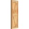 Ekena Millwork Framed Board-n-Batten Shutters w/Z-Bar, Rough Sawn Western Red Cedar, 10 3/4W x 32H, PR RBF06Z11X032RWR - alternate 3